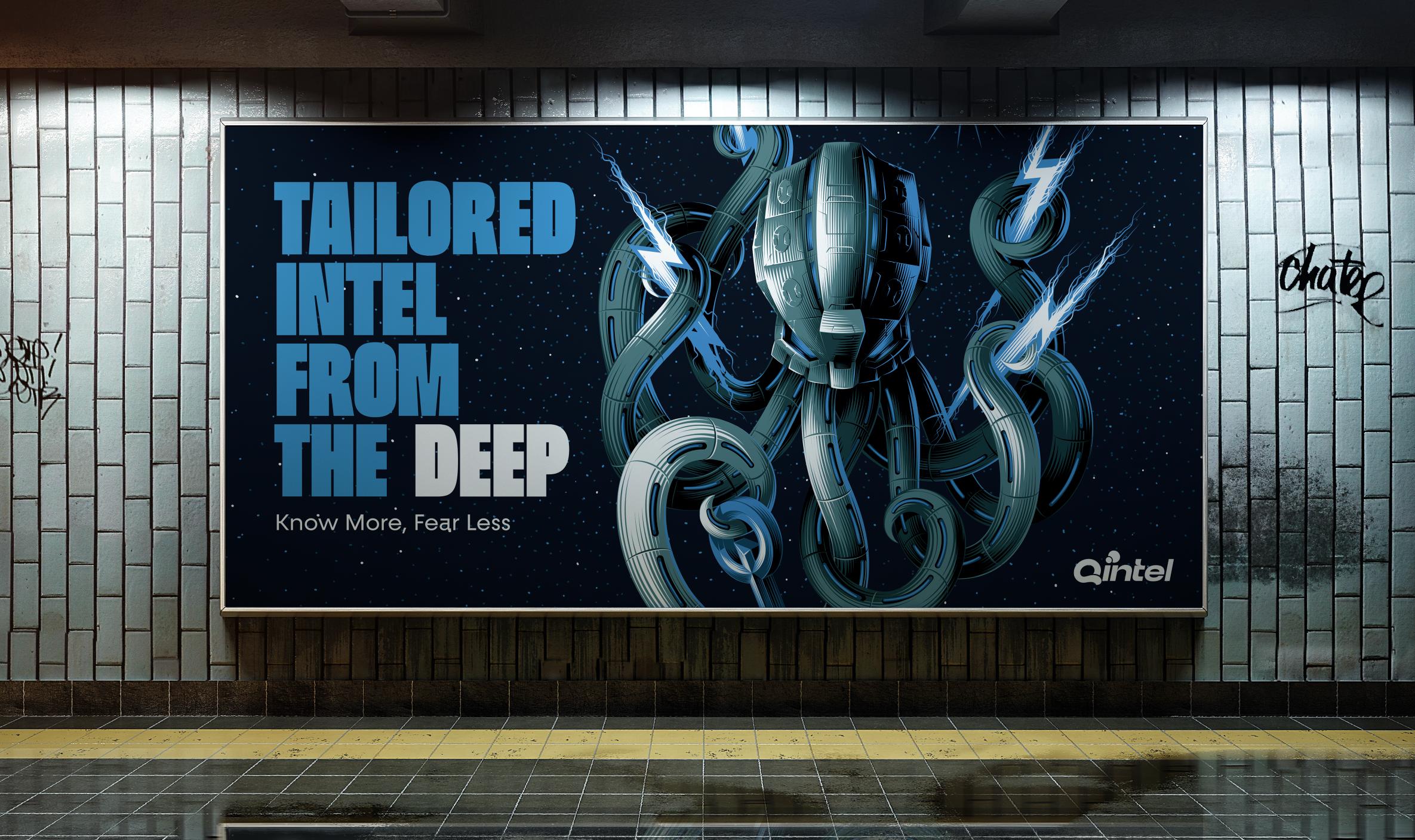 Qintel Subway Billboard