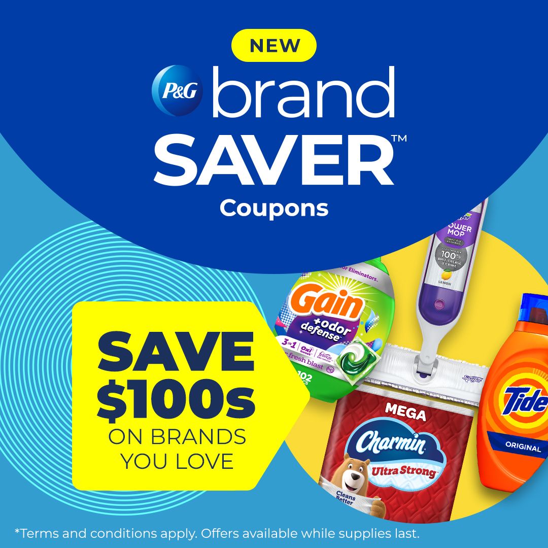 P&G brandSAVER - Free Coupons