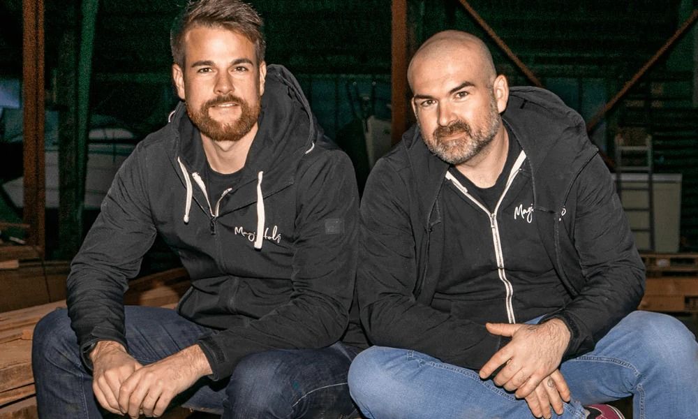 Mitbegründer von MagicHolz – Lars und Chris