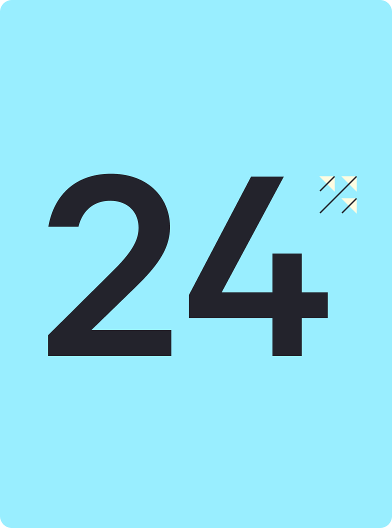 card showing a business should have at least 24 months of business