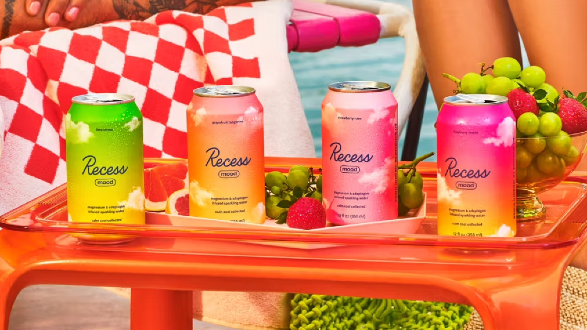 Recess non-alcoholic CBD drinks