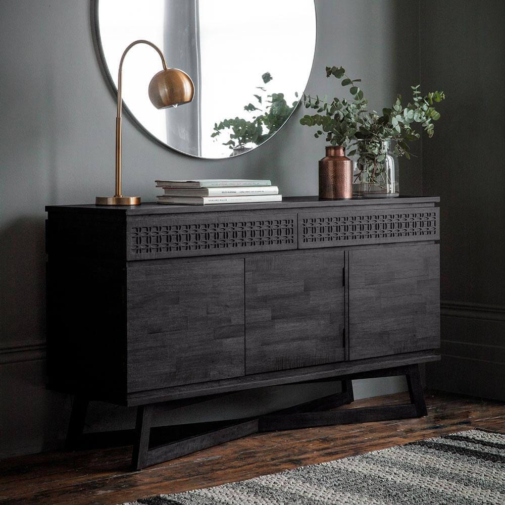 Sideboard with mirror