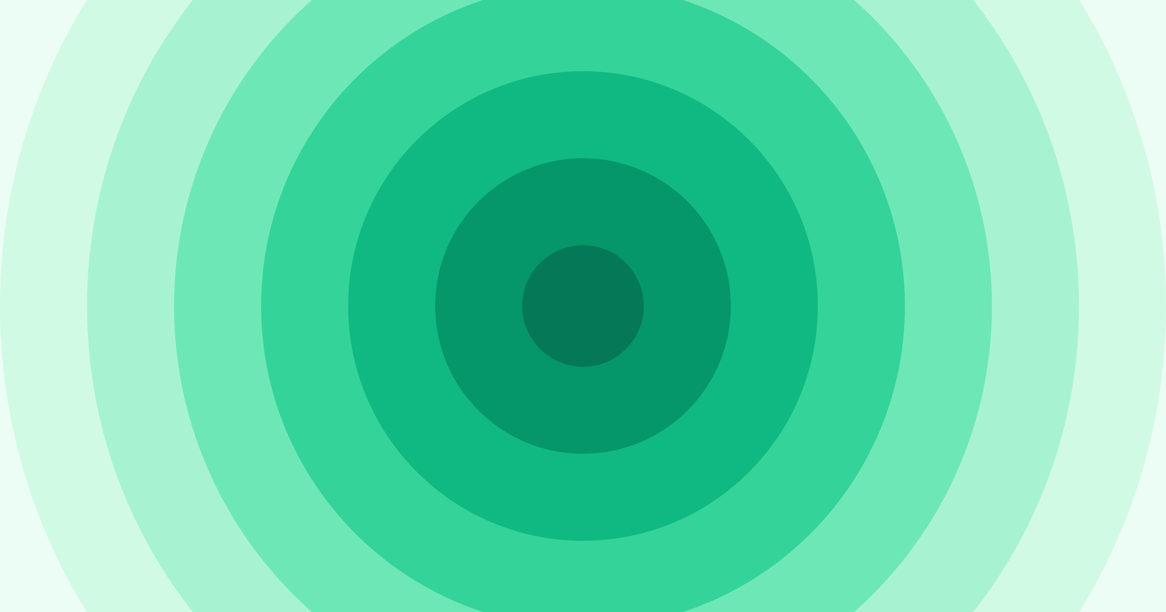 Abstract green circles illustration