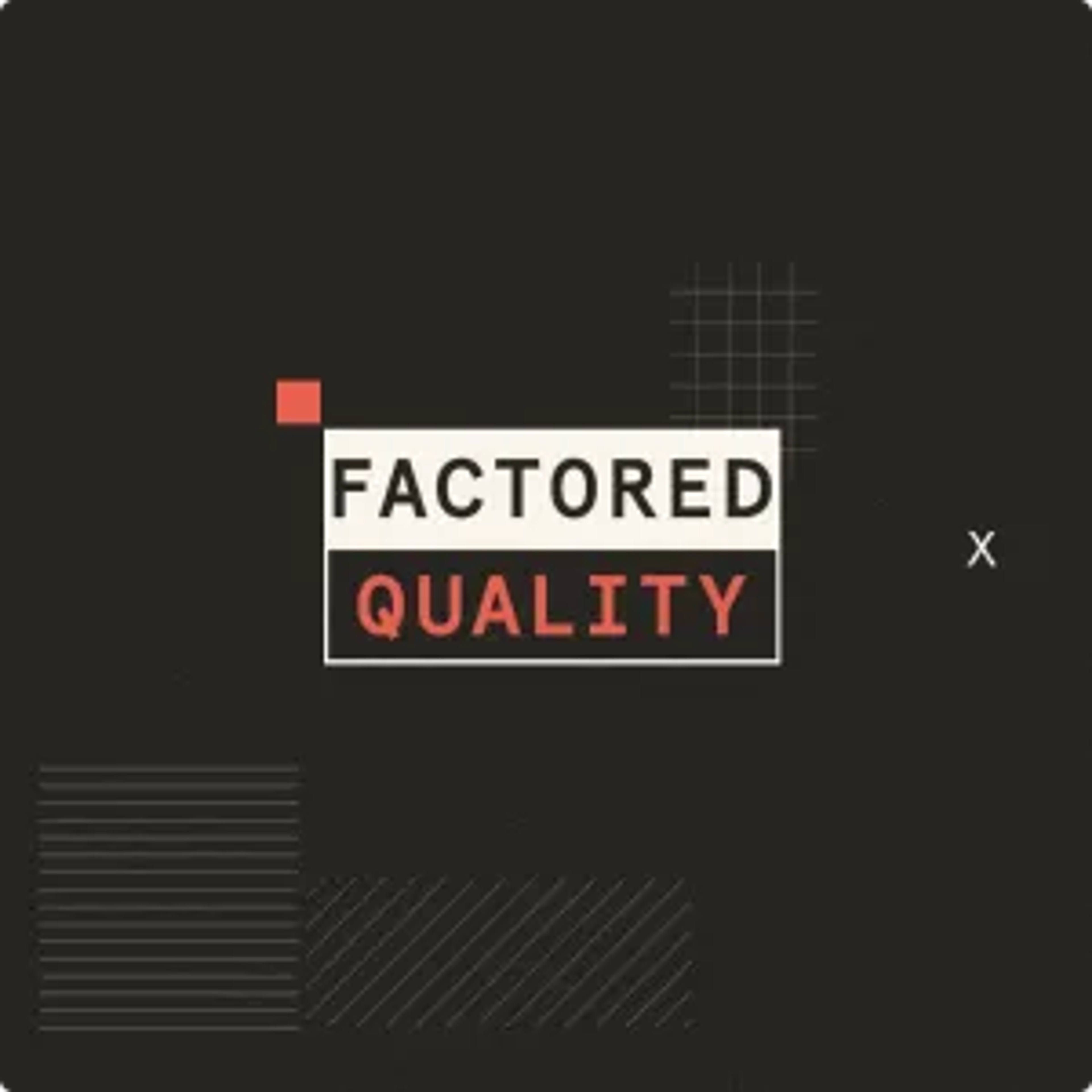 Logo für faktorisierte Qualität