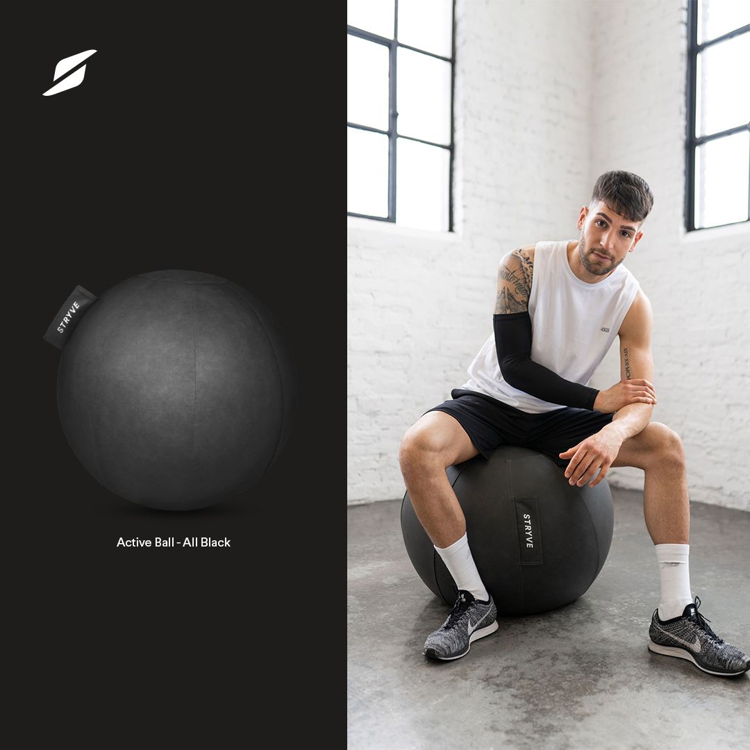 Stryve Active Ball – ganz schwarz