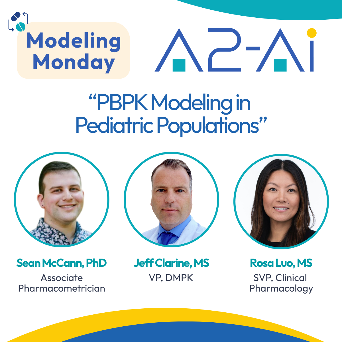PBPK Modeling in Pediatric Populations by Sean McCann, Jeff Clairne, and Rosa Luo