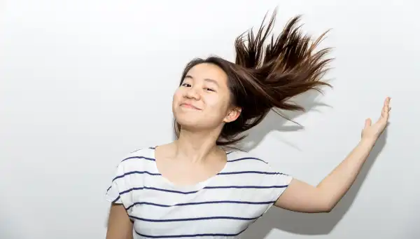 "Movement is a part of who I am, you'll never see me sitting around for too long before I get antsy. Maybe it also is a part of growing up in New York, speed and limited time. Catch me power walking through the halls or bopping my way into class. Movement empowers me." - Katherine Li #CELEBRATEWOMEN