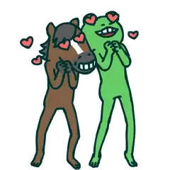 froghorselove