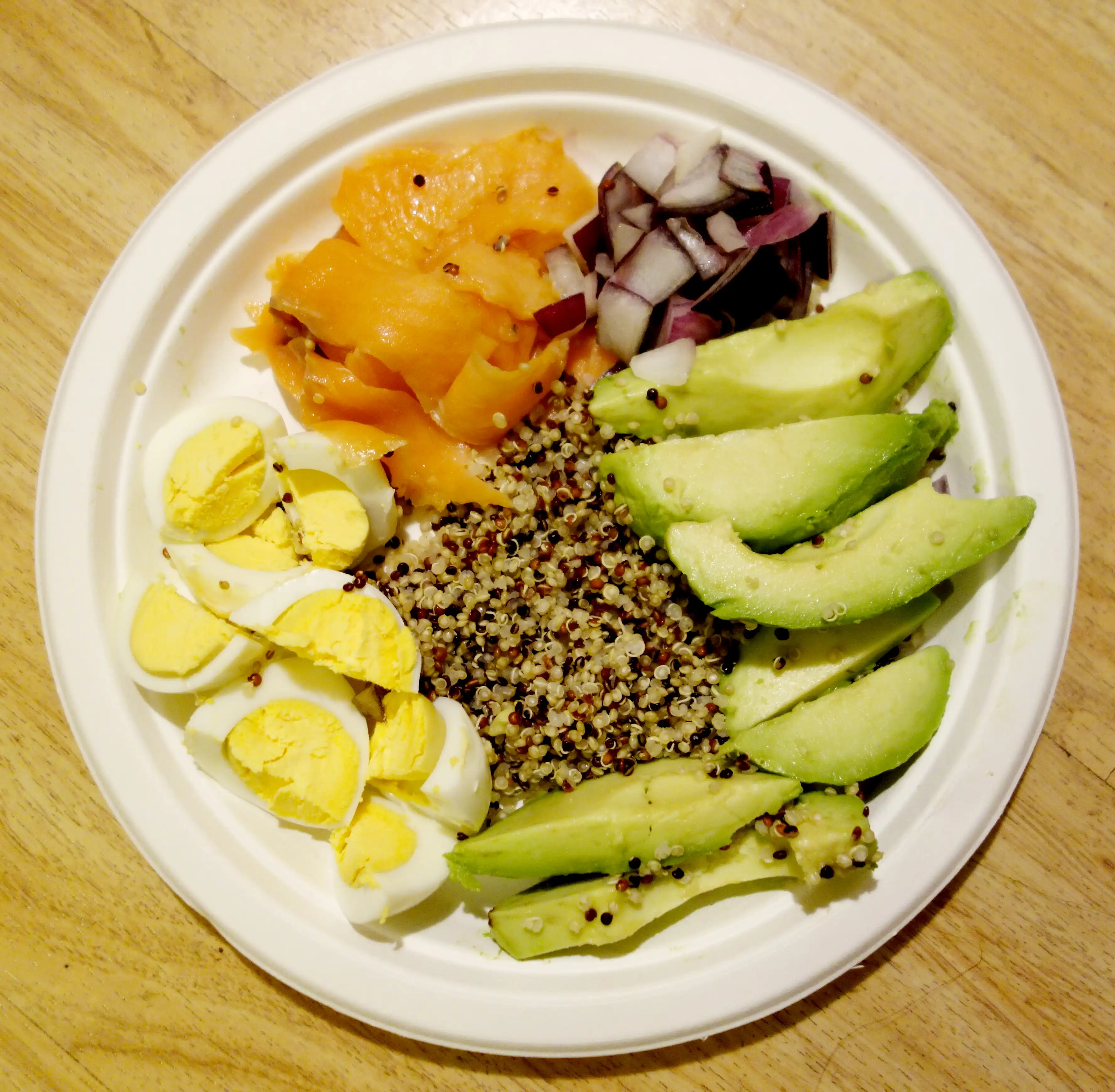 salmon bowl