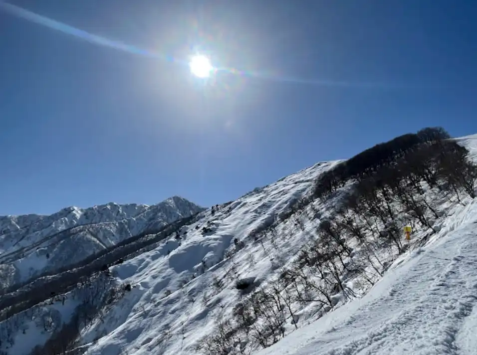 snow covered mountain