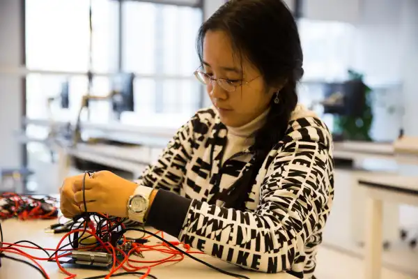 "I am empowered by viewing the world with a more microscopic and intrinsic angle. Everything in the end can all be reduced to similar patterns." - Sunyi Wang #CELEBRATEWOMEN