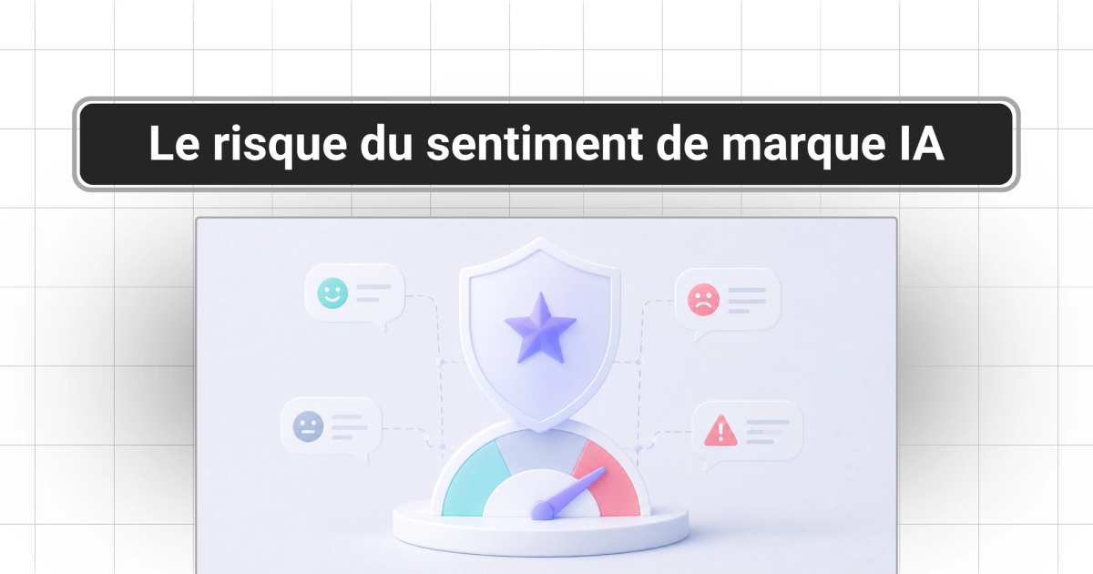 Sentiment de marque IA : le risque que les marques ignorent encore