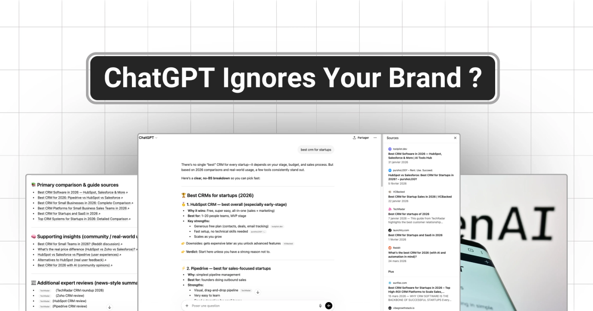 How ChatGPT Chooses Its Sources: What Actually Determines Who Shows Up in AI Responses