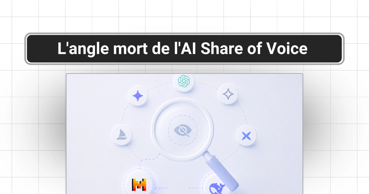 L'angle mort de l'AI Share of Voice : Mistral et DeepSeek