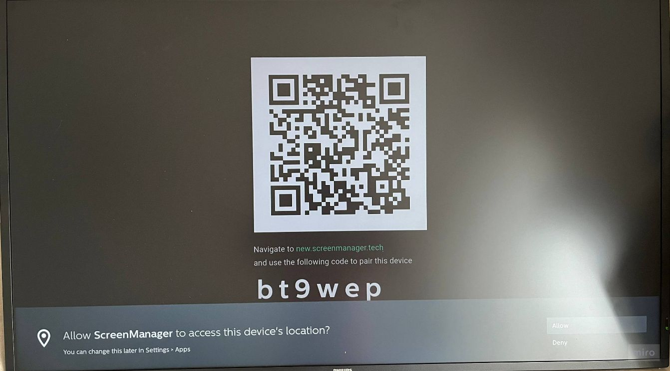 Pairing code SM (Philips)