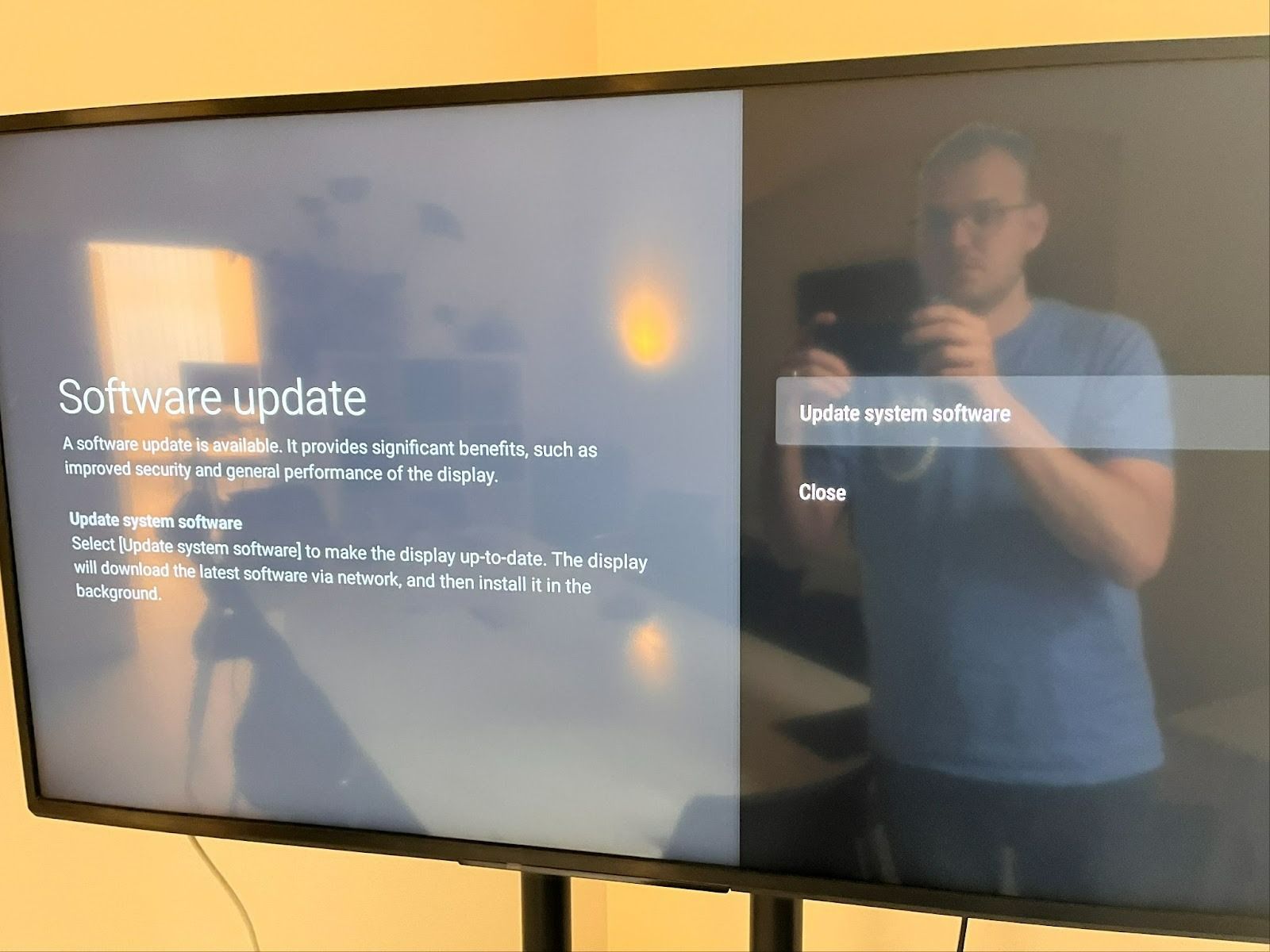 Update system software