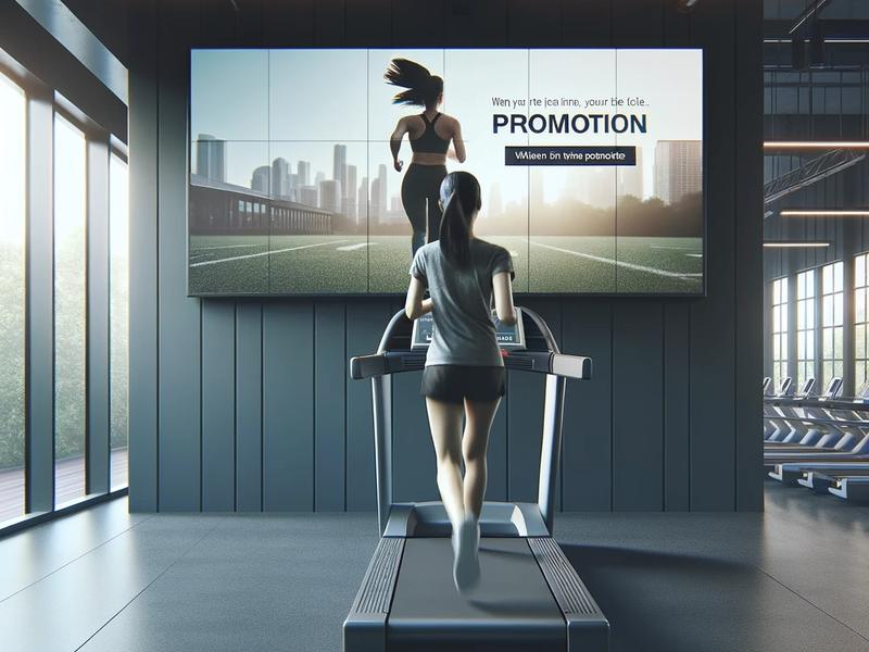 By strategically placing your digital screen you can increase the engagement of your customers