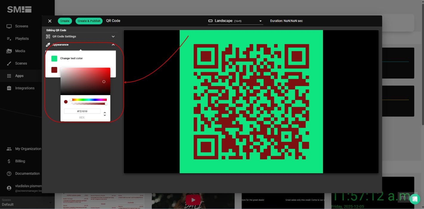 Appearance QR