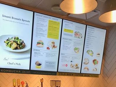 Digital Signane propaguje digitální jídelní lístek v restauraci