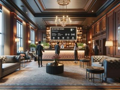 hotel digital signage, hospitality digital displays, resort signage solutions, digital signage for guest services
