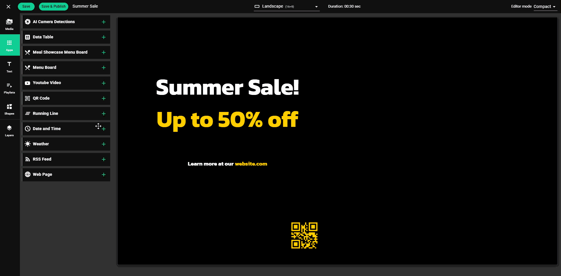 How to design a scene in Scene Editor