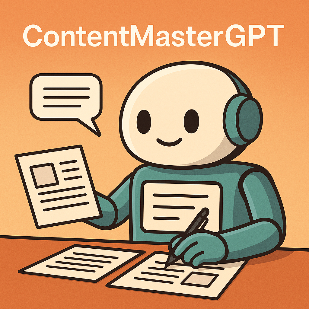 ContentMasterGPT – Your AI-Powered Content Creation Assistant
