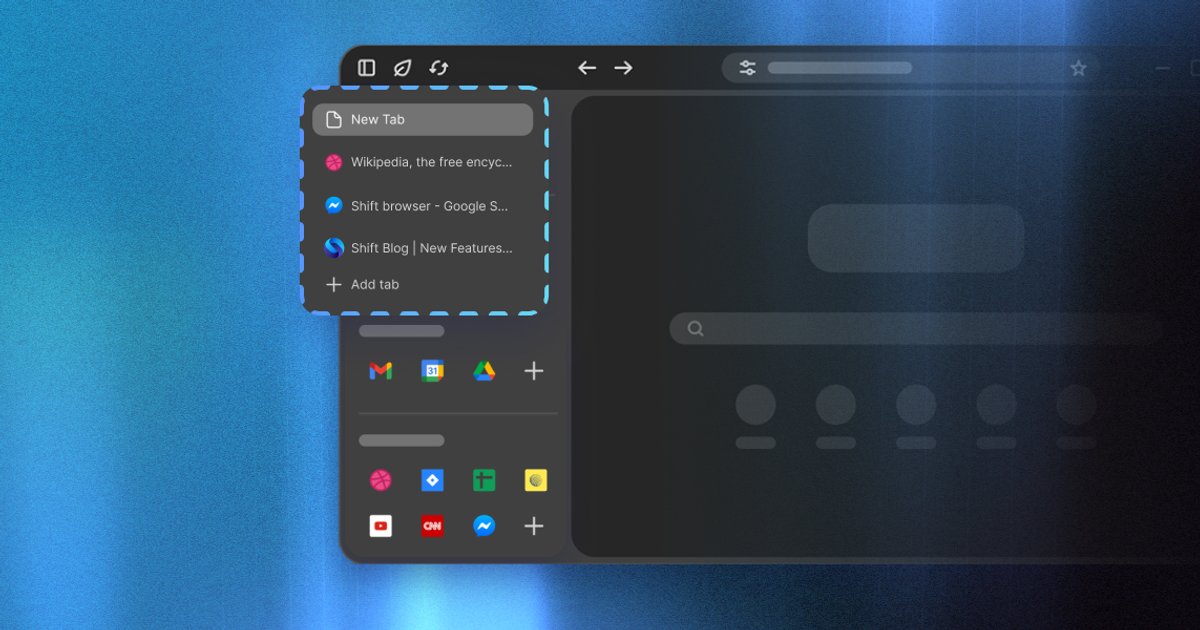Vertical Tabs: The Future of Browsing and Customization | Shift Browser