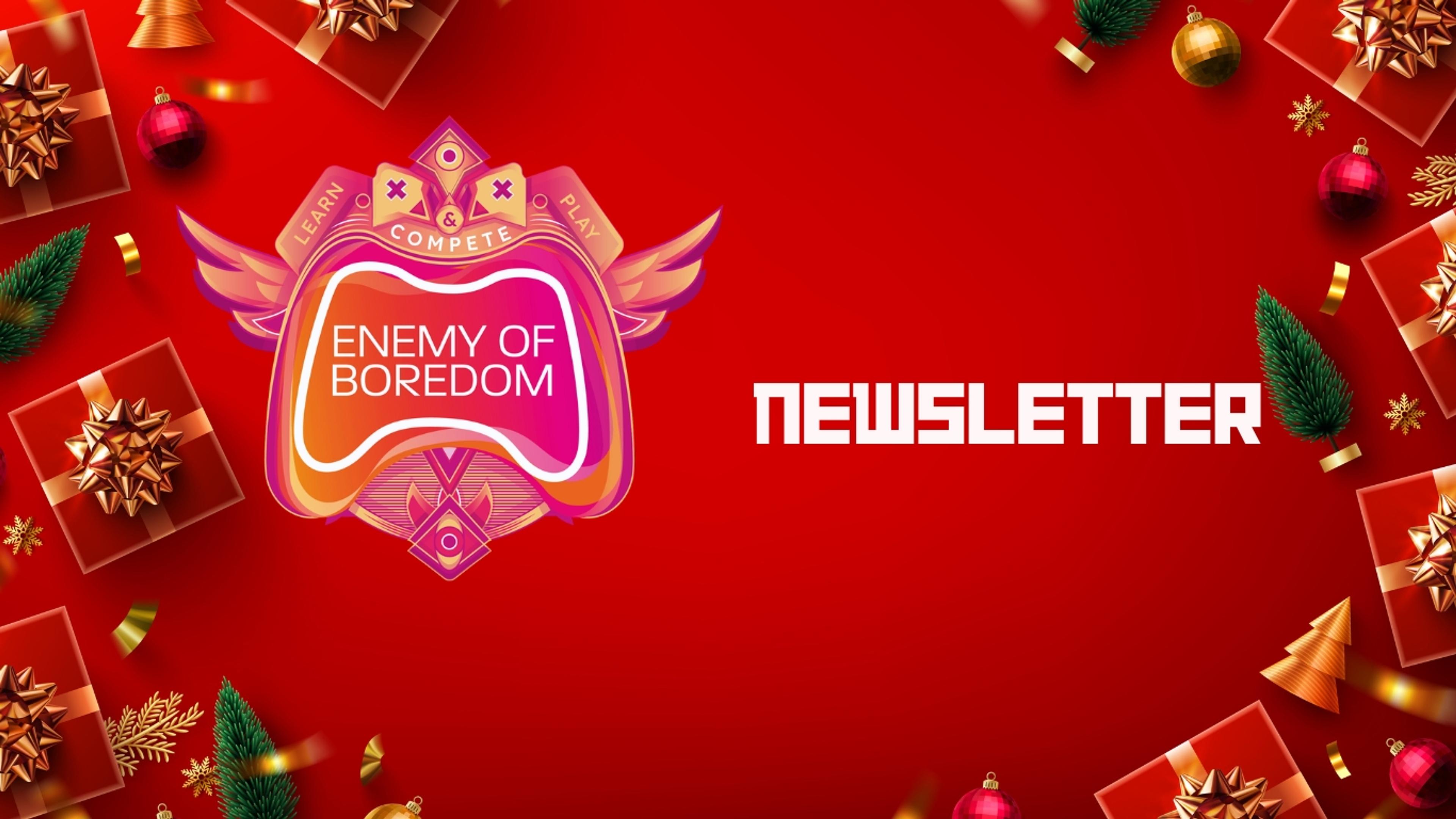 Enemy Of Boredom Academy Newsletter December 2024