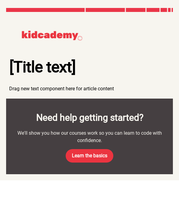 Email with rounded button