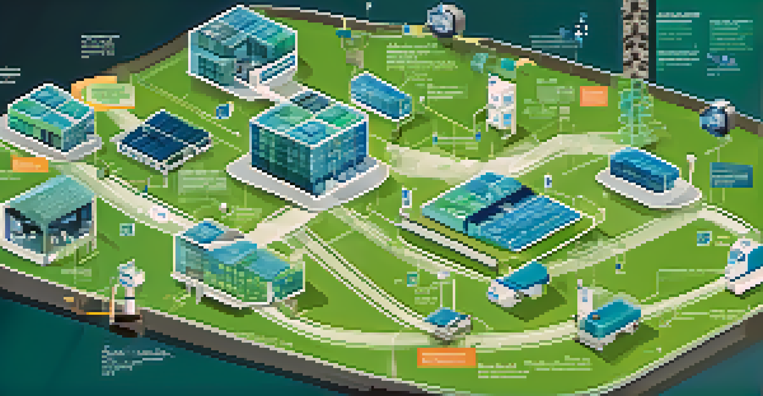 An infographic illustrating the medication journey in a healthcare supply chain using blockchain technology.