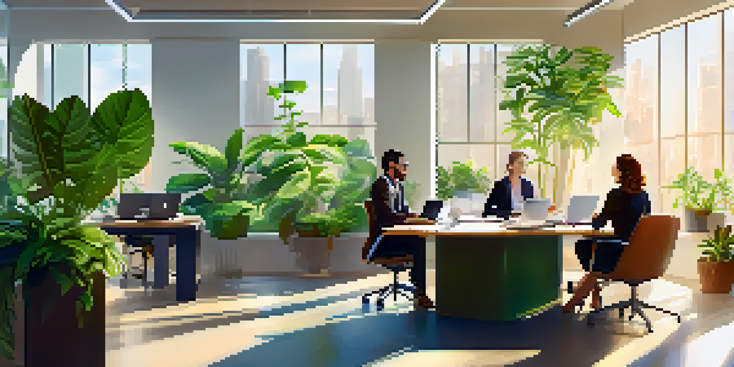 A diverse group of professionals in a bright office discussing privacy laws related to cryptocurrency.