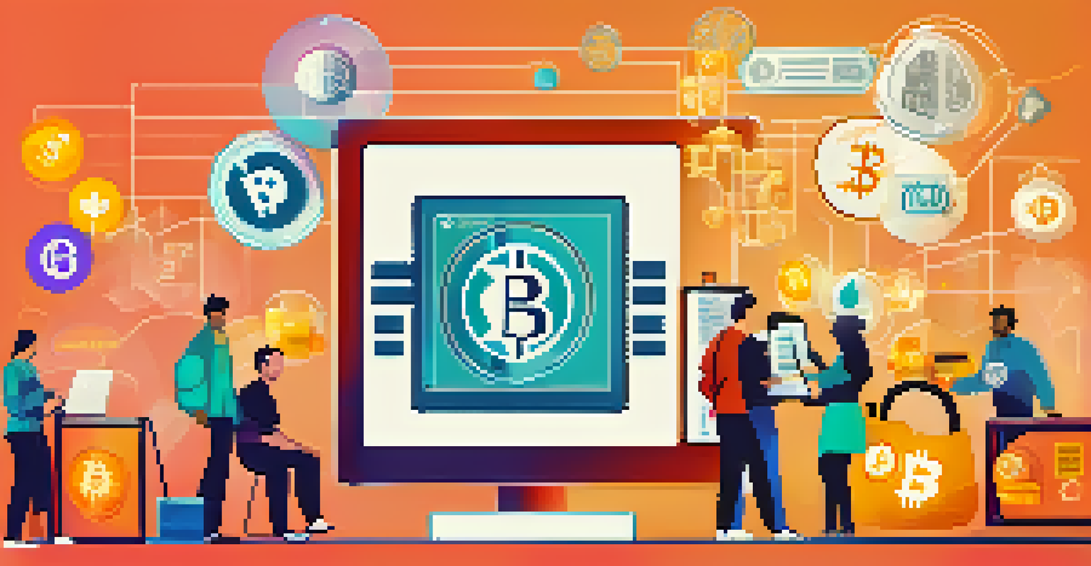 An infographic illustrating the steps of donating cryptocurrency to a charity, including wallet setup and transaction confirmation.