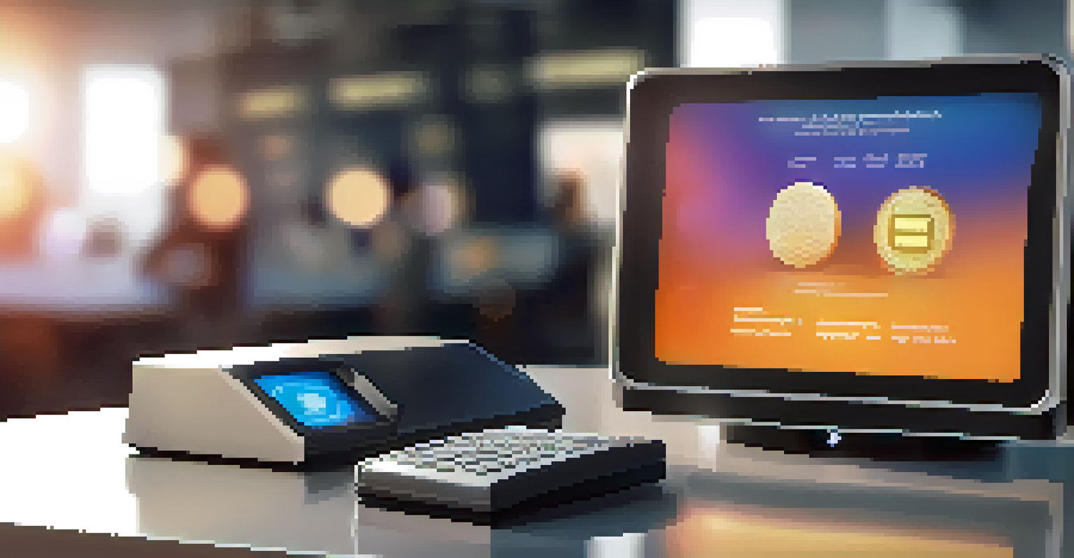 A close-up view of a biometric authentication device with fingerprint scanning technology for cryptocurrency security.