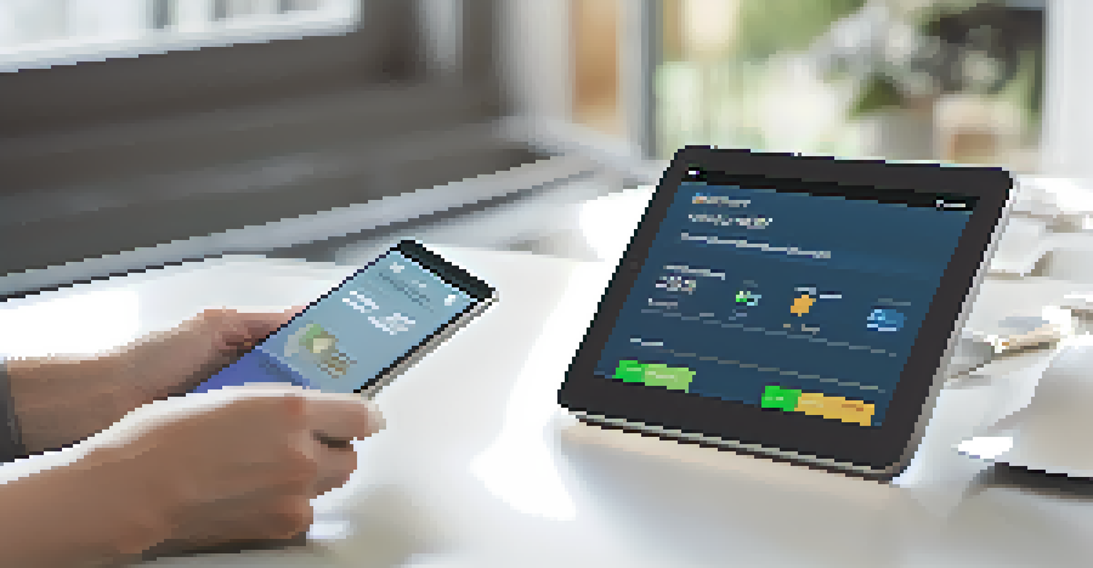 A close-up of a digital wallet interface on a tablet, displaying cryptocurrency features.