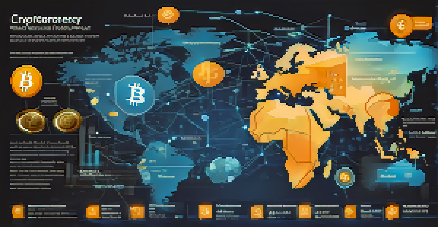 An infographic showing the benefits of cryptocurrency for mobile payments.