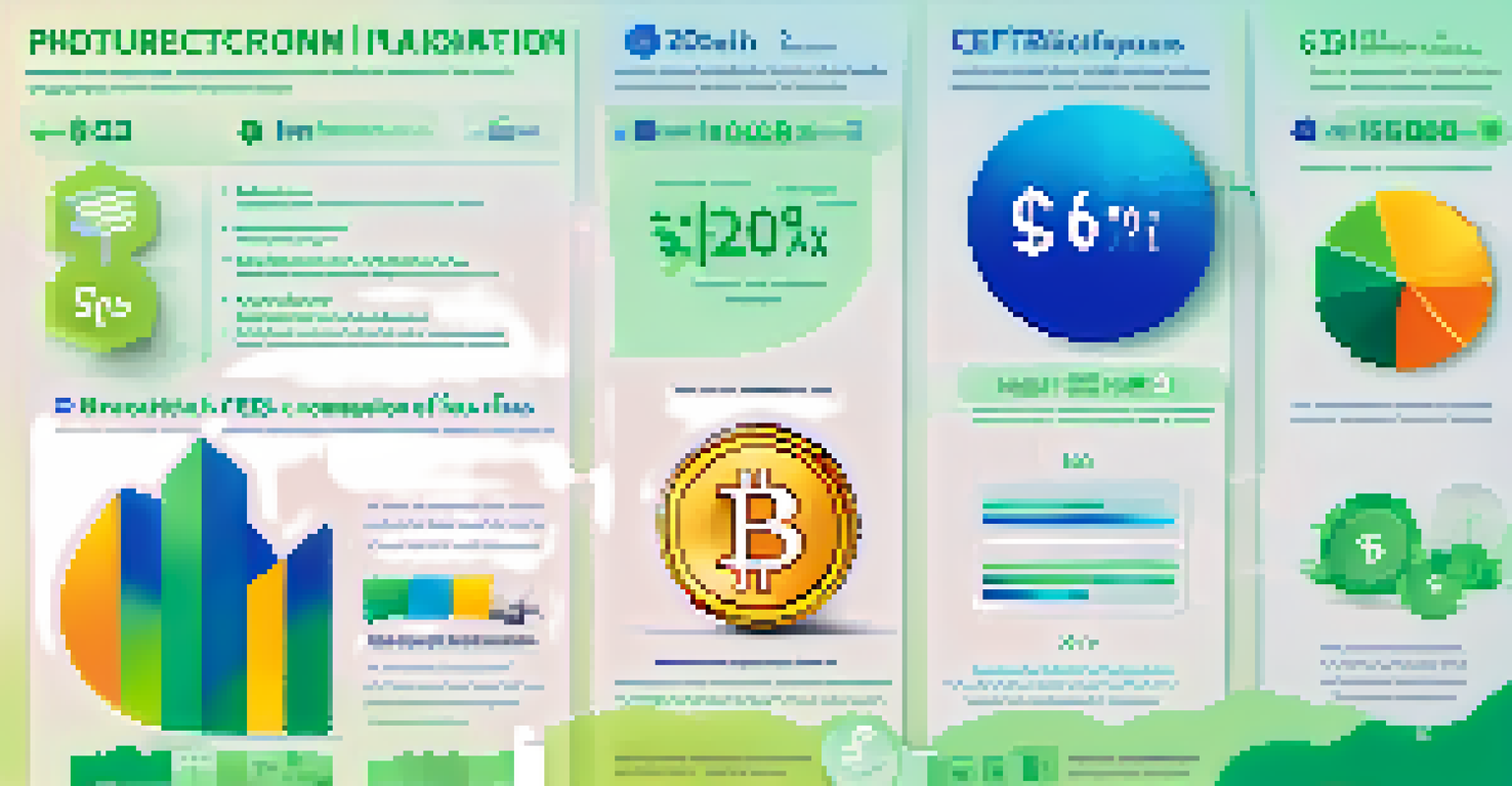 Infographic showing the benefits of cryptocurrency compensation with icons for lower fees, fast transactions, and inflation protection.