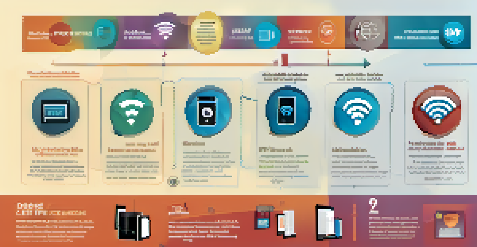 An infographic showing best practices for safe usage of public Wi-Fi for cryptocurrency transactions.