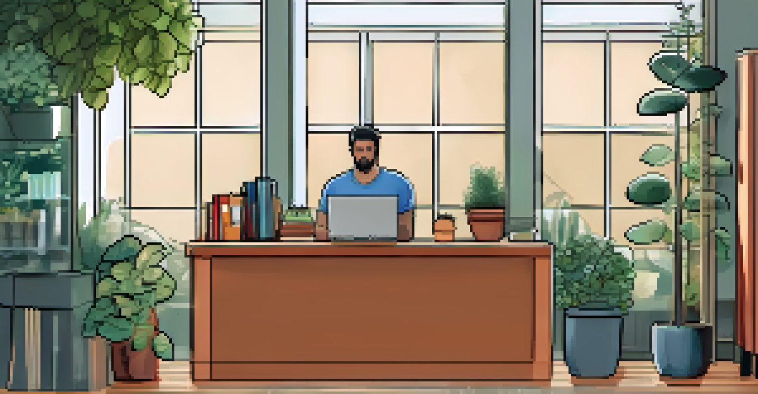 A split-screen showing a trader with a hot wallet and a serene home with a cold wallet.