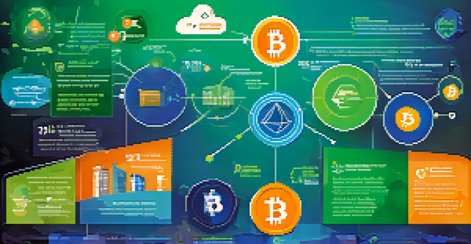 An infographic illustrating the growth of cryptocurrency adoption among banks.
