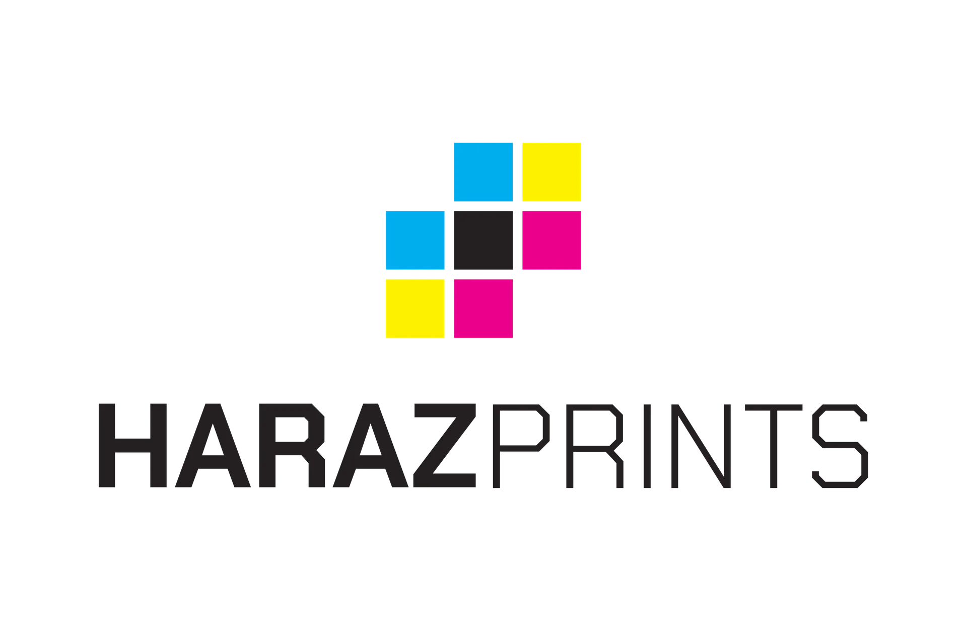Stacked vertical logo configuration