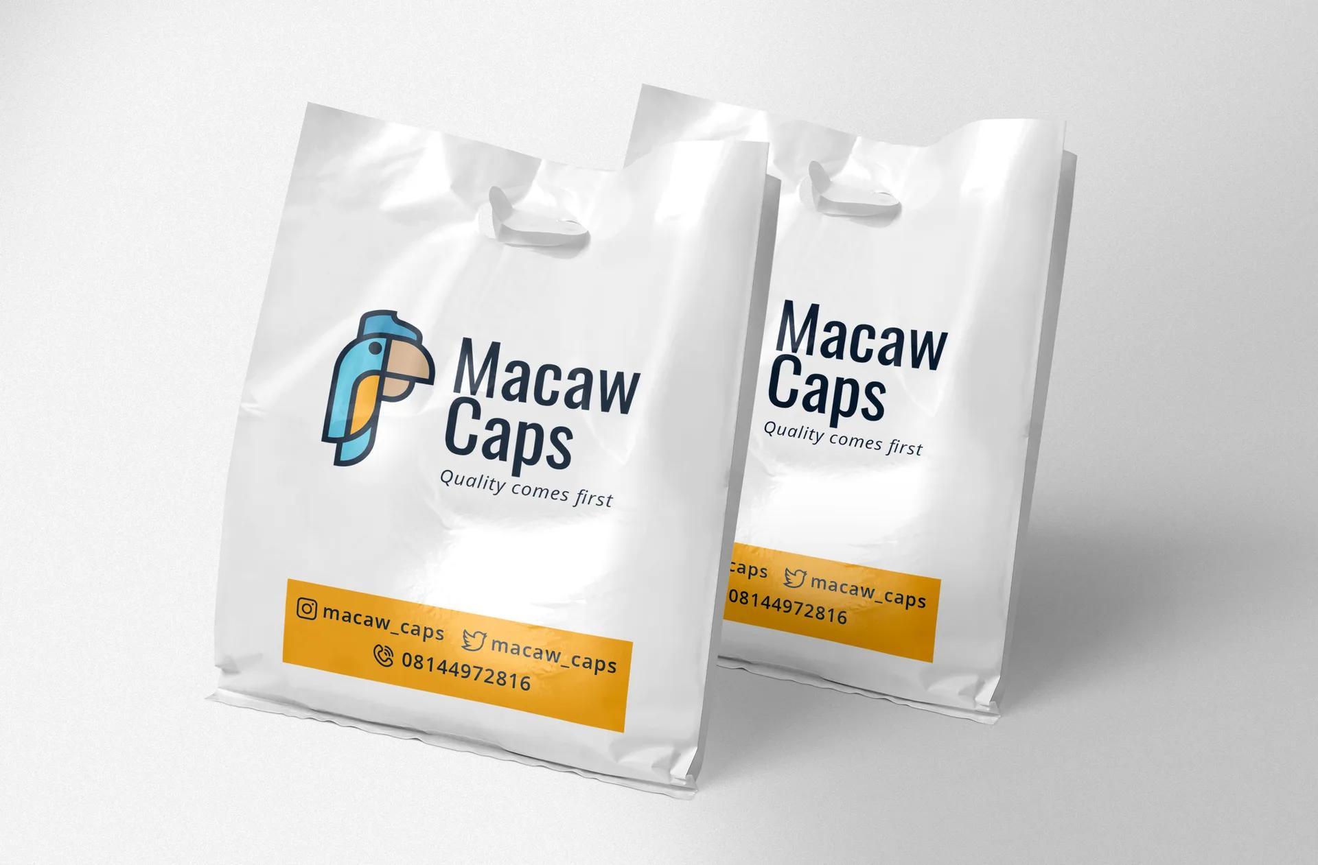 Alternative light-mode retail bag mockup