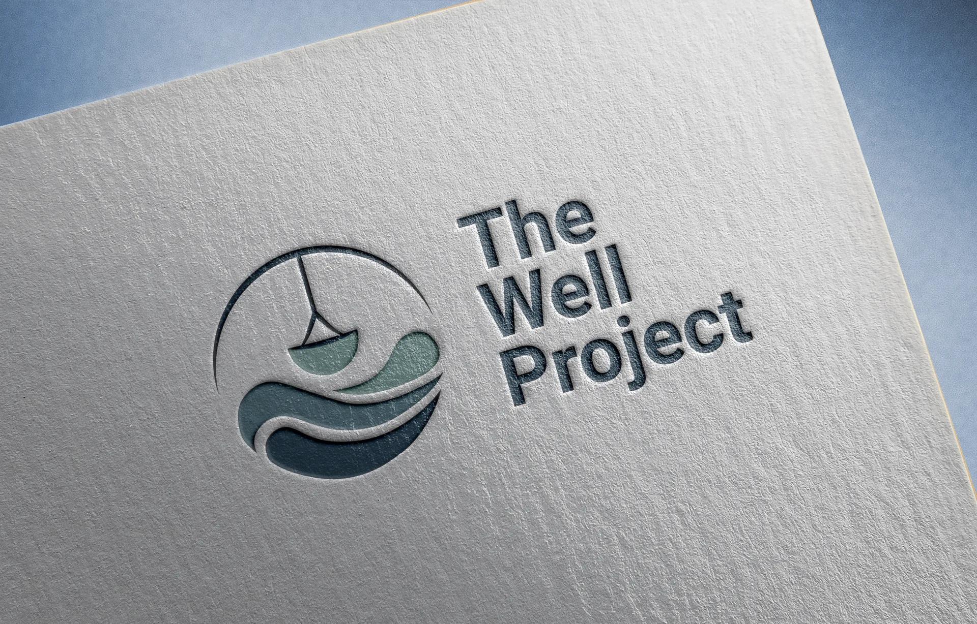 Debossed envelope paper pressed mockup