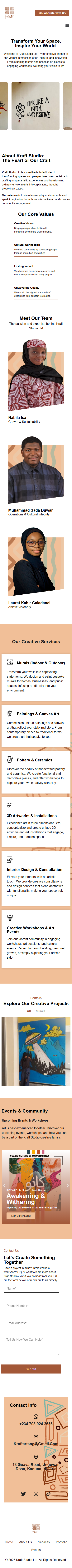 Mobile-responsive layout stacked for quick exploration