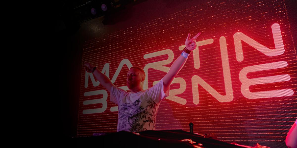 Martin Beirne performing live