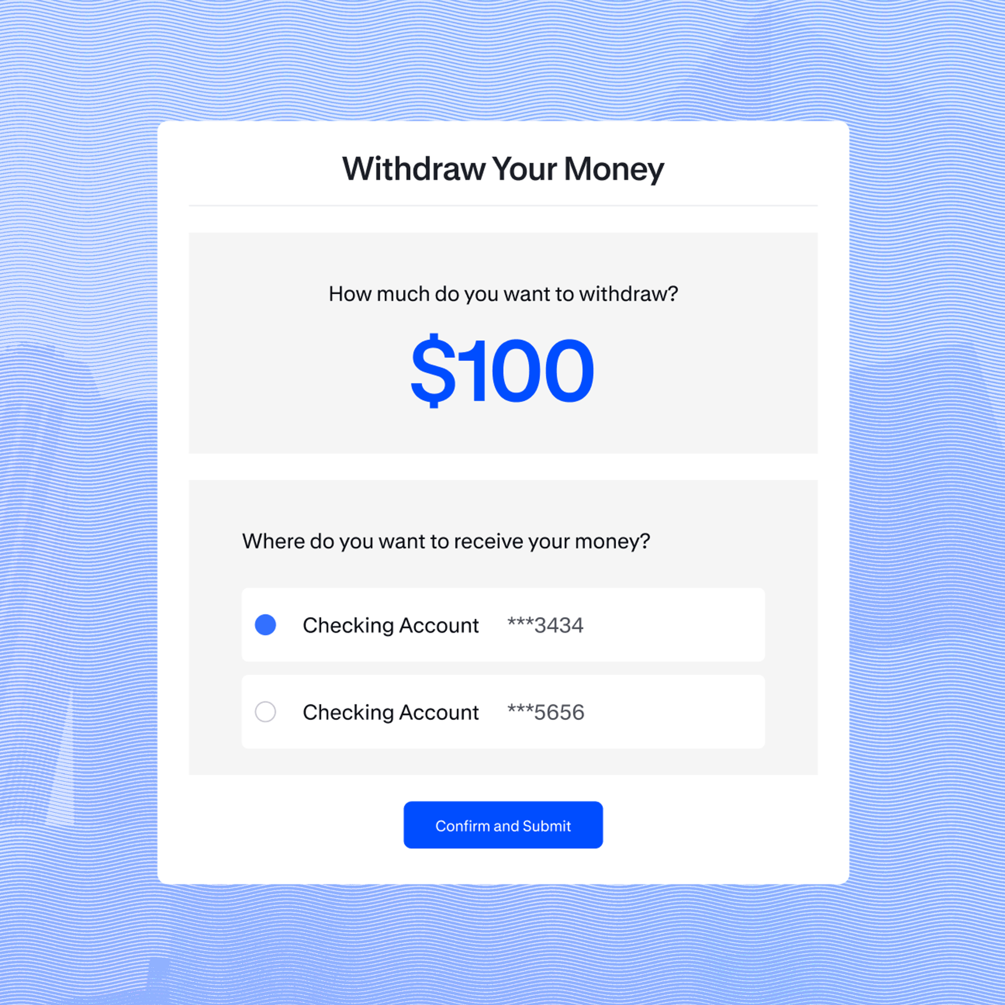 Withdraw funds fast and penalty-free