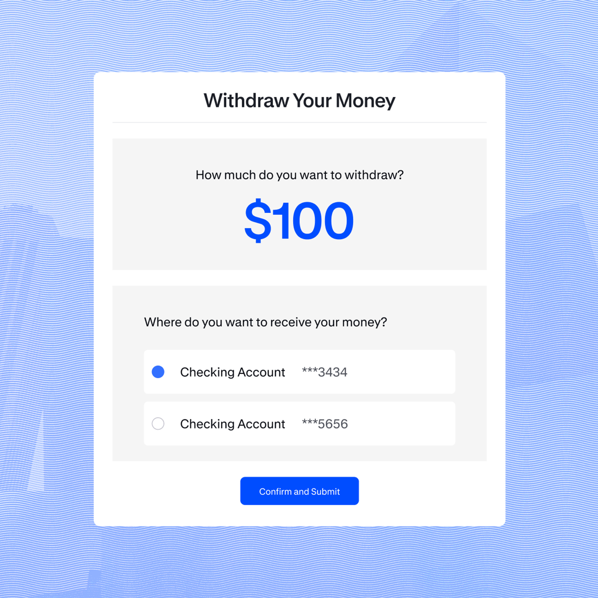 Withdraw funds fast and penalty-free