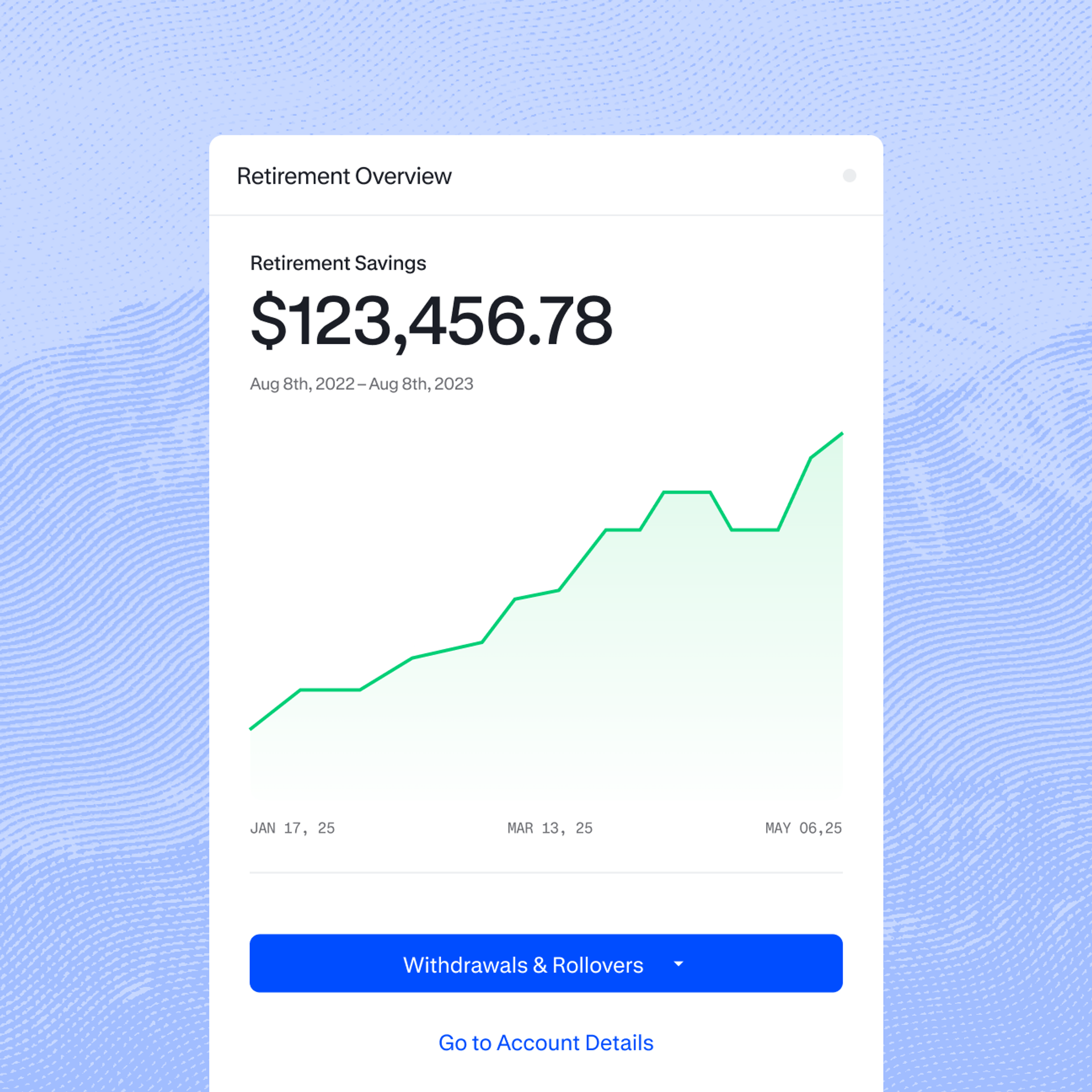 account balance