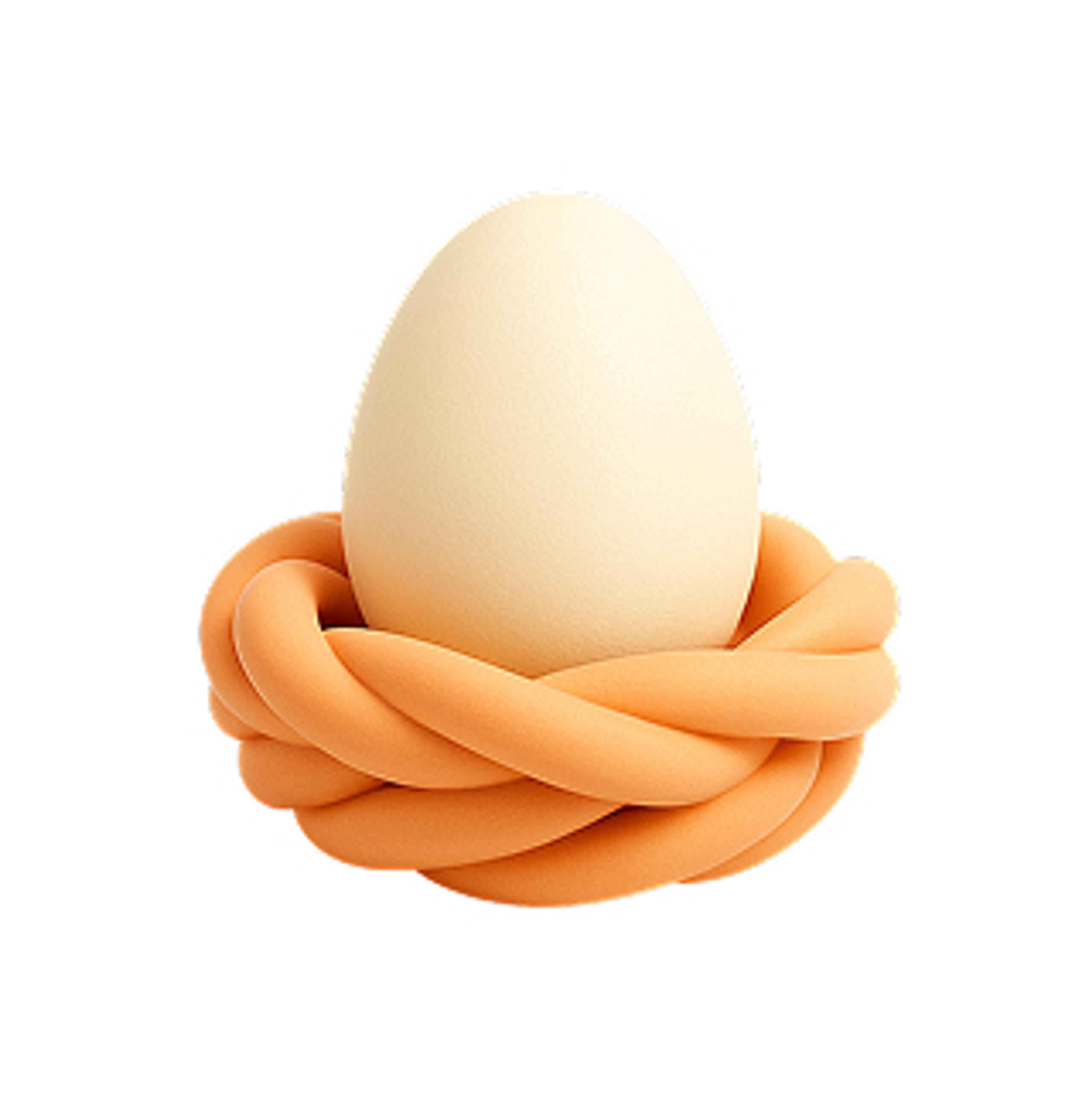 egg in nest icon