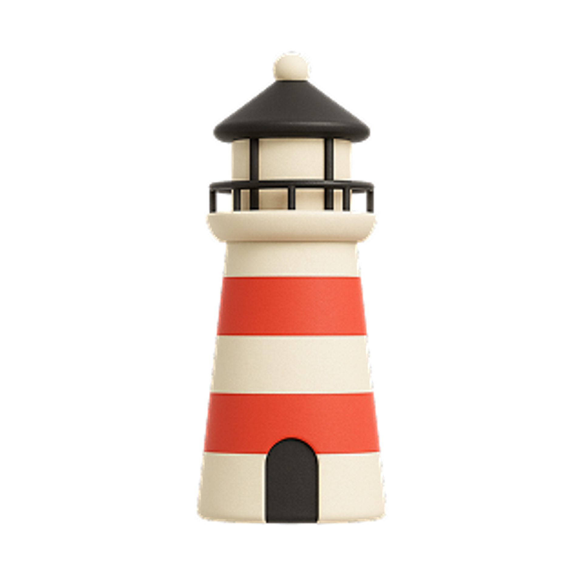 Safe harbor icon (lighthouse)