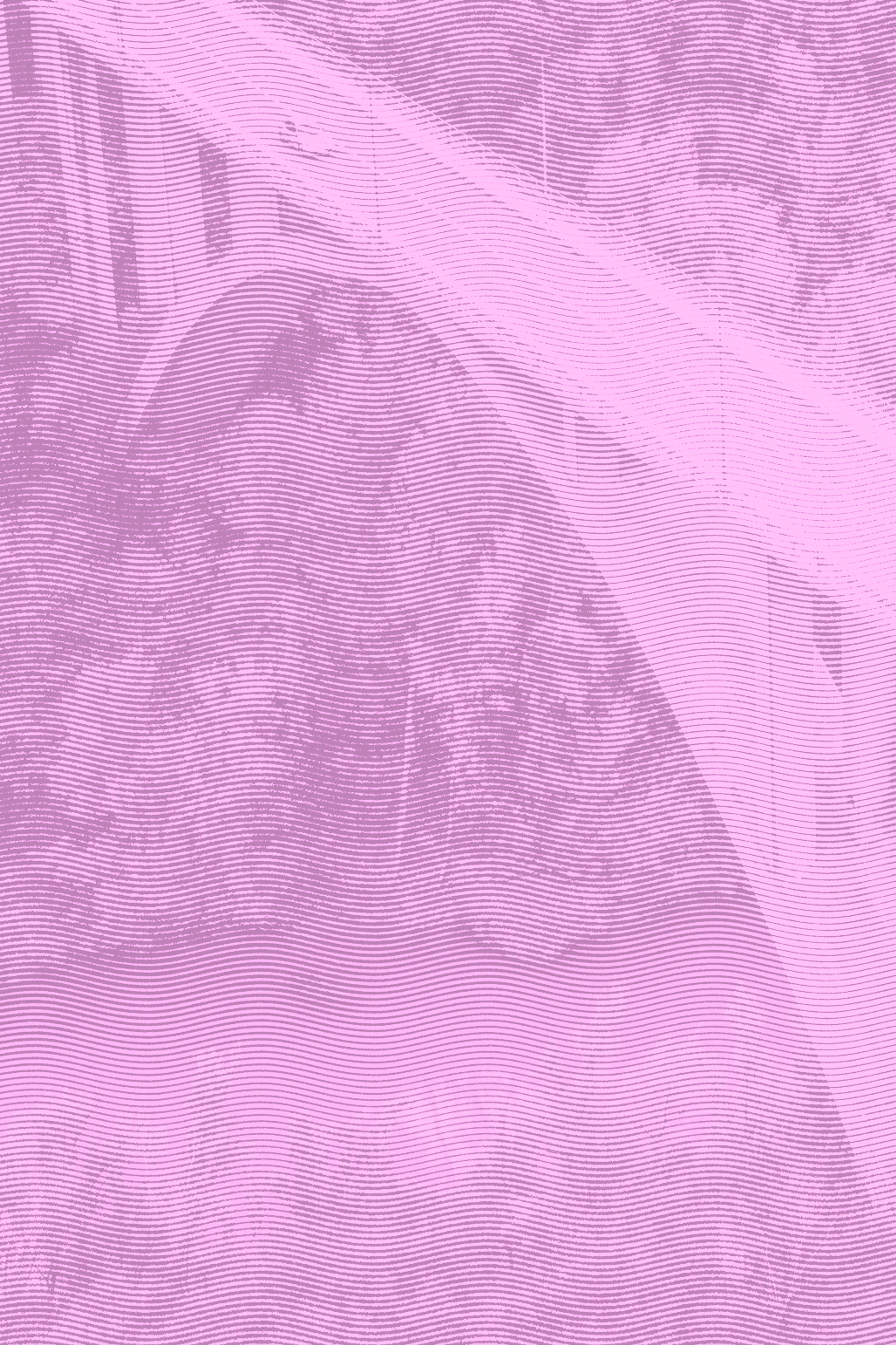 A stylized, pink-tinted image of a large arched bridge crossing over a river with dense trees and foliage visible below and around the bridge.